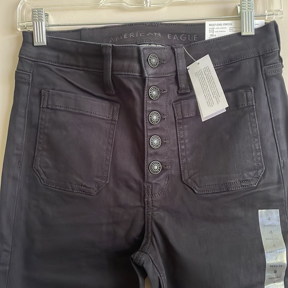 NWT- American Eagle next level stretch hi- rise jeggings - Picture 2 of 9